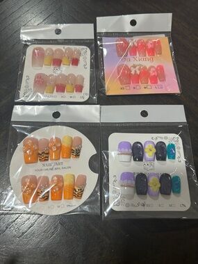 Assorted Women's Press-On Nails Bundle